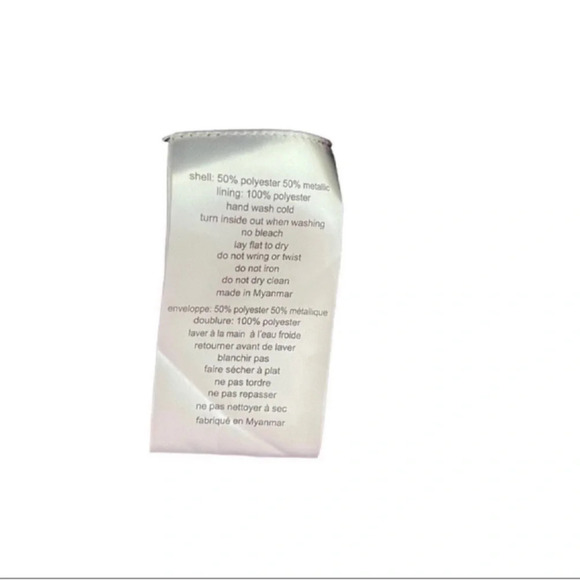 JULES AND CLEO dotted iridescent lace-up back short dress Size 6 - Picture 10 of 15